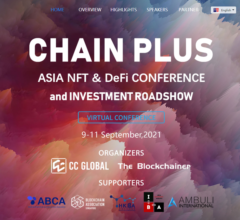 Chain Plus Asia NFT & DeFi Conference